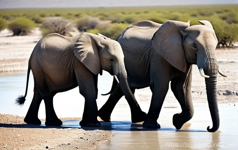 나미비아의 멸종 위기 동물 - A sleek, spotted cheetah, the fastest land animal, sitting gracefully on a low sandy dune in the Nam... 나미비아의 멸종 위기 동물 - A sleek, spotted cheetah, the fastest land animal, sitting gracefully on a low sandy dune in the Nam...